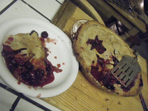 Raspberry Cherry Pie